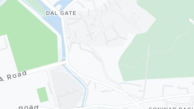 Mapa de localização do hotel