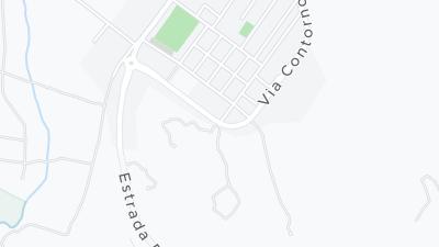 Kaart met de situering van het hotel