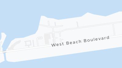 Hotel location map