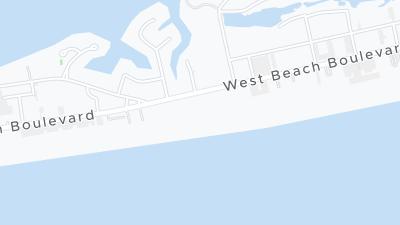 Hotel location map
