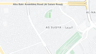 Hotel location map