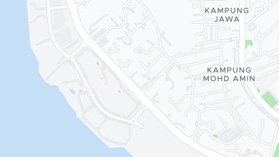 Mapa de localização do hotel