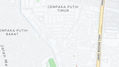 Kort over hotellets beliggenhed