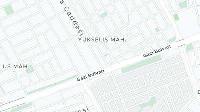 Hotel location map