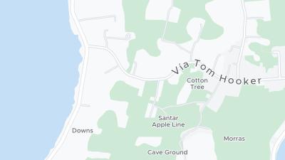 Hotel location map