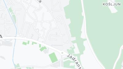 Hotel location map