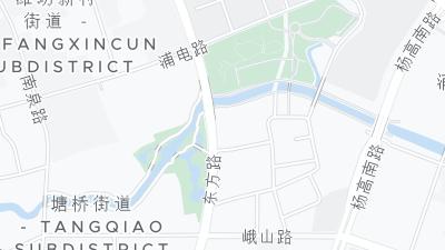 Mapa de localização do hotel