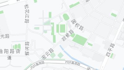 Kaart met de situering van het hotel