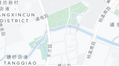 Hotel location map