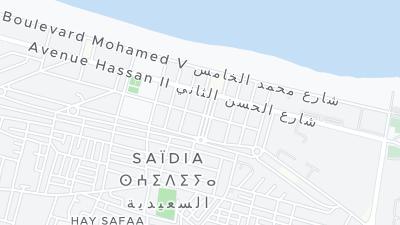 Mapa de localización del hotel