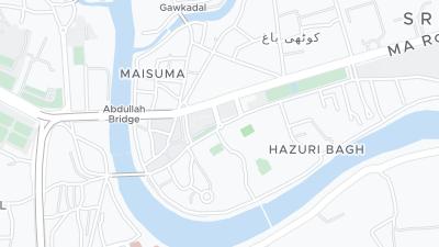 Mapa de localização do hotel