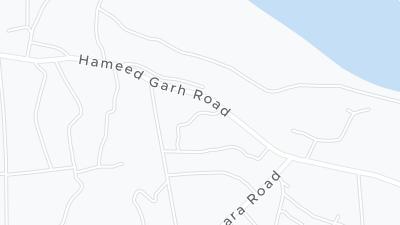 Hotel location map