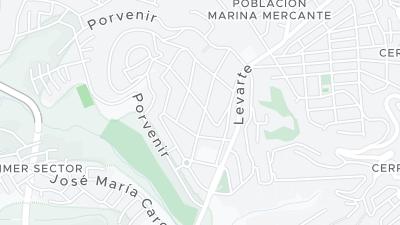 Hotel location map