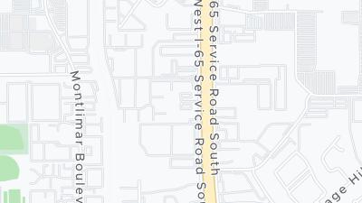 Hotel location map