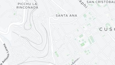 Mapa de localização do hotel