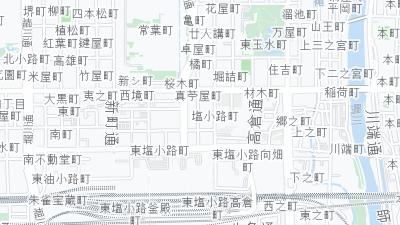 Hotel location map