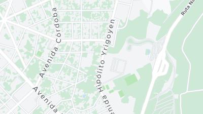 Kaart met de situering van het hotel