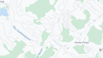 Kaart met de situering van het hotel