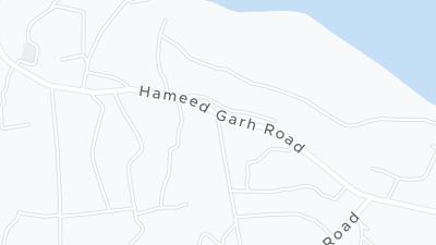 Hotel location map