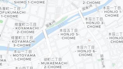 Hotel location map