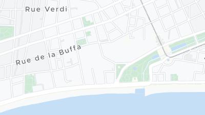 Hotel location map