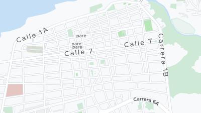 Hotel location map
