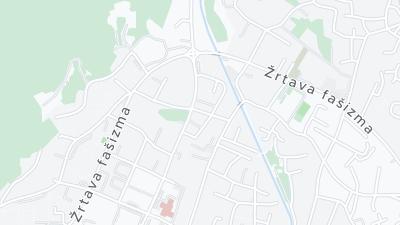 Hotel location map