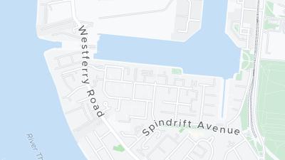 Hotel location map