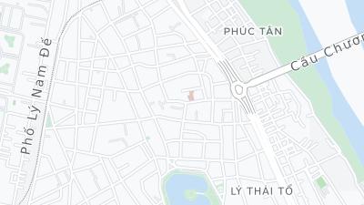 Hotel location map