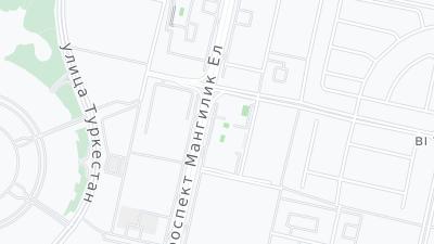 Mapa de localización del hotel