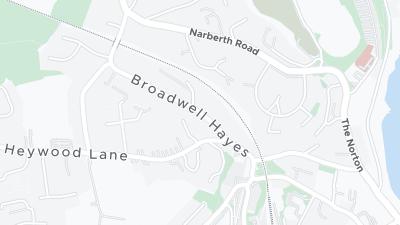Hotel location map