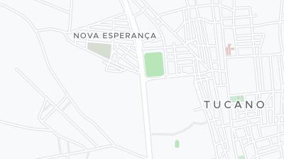 Kaart met de situering van het hotel