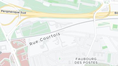Hotel location map