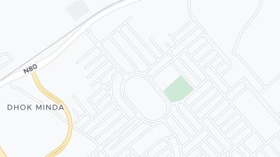 Hotel location map