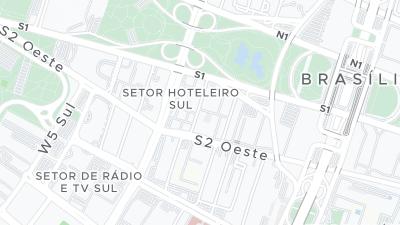 Hotel location map