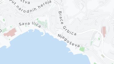 Hotel location map