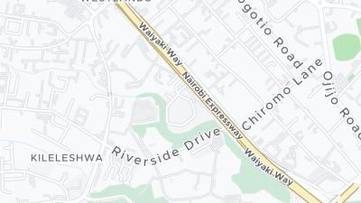 Hotel location map