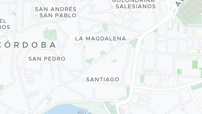 Hotel location map