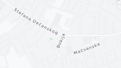 Hotel location map