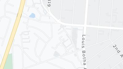 Kaart met de situering van het hotel