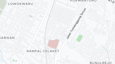 Hotel location map