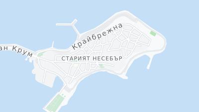 Hotel location map