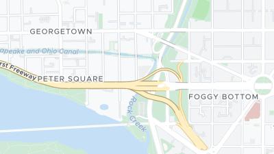Hotel location map