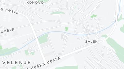 Hotel location map