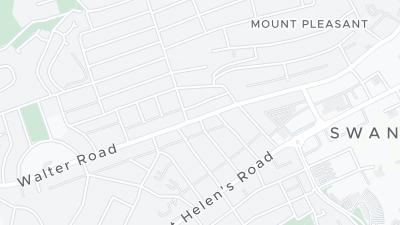 Mapa de localização do hotel