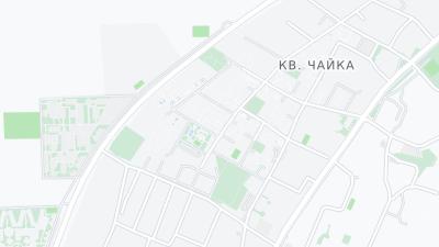 Kaart met de situering van het hotel