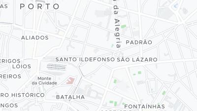 Hotel location map