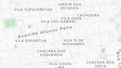 Mapa de localização do hotel