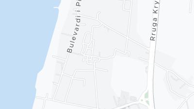 Mapa de localização do hotel