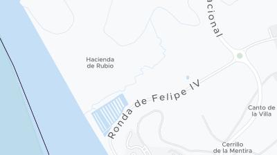 خريطة موقع الفندق